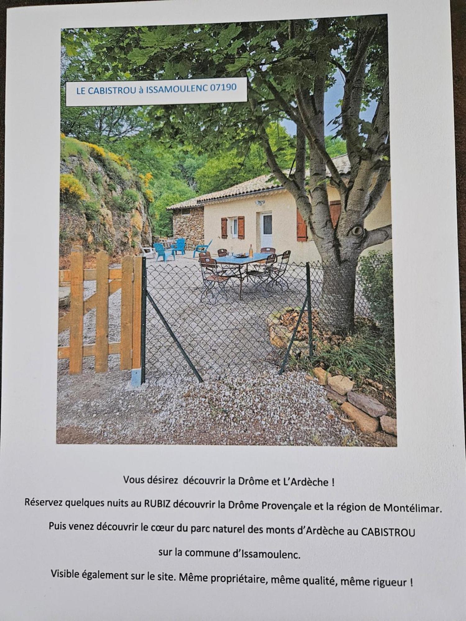 Apartament Le Rubiz La Coucourde Zewnętrze zdjęcie